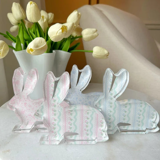 Anna Walding Acrylic Bunny Block