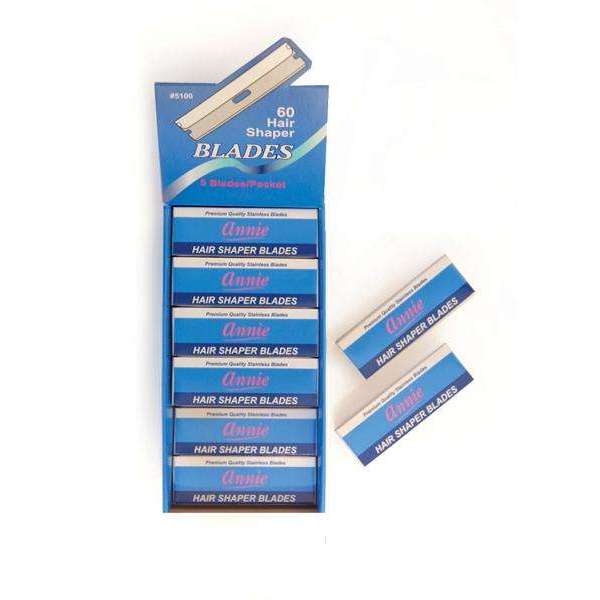 Annie Hair Shaper 5 Blades 60Ct