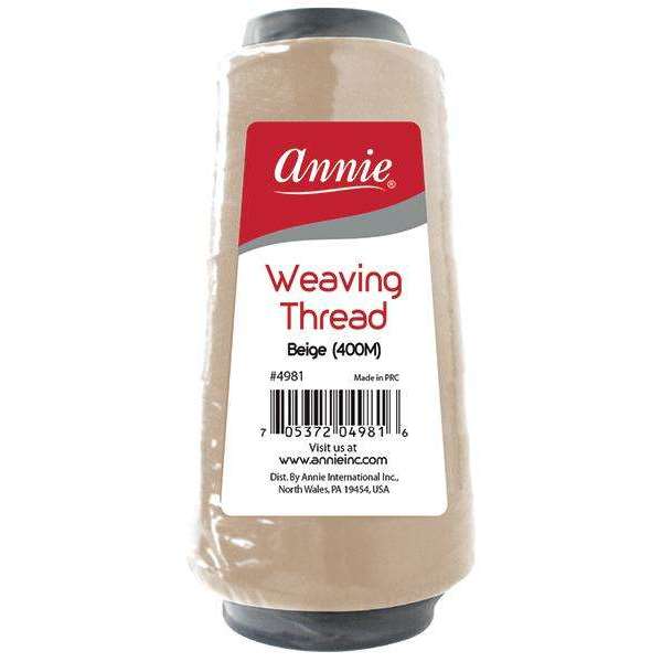 Annie Weaving Thread 400 Meters, 1 Count, Beige