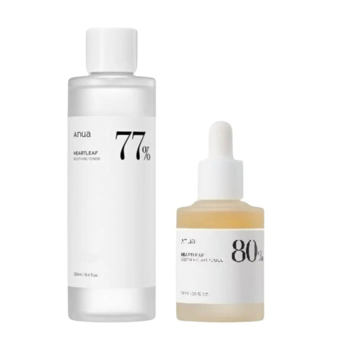Anua Acne Care Set Toner 250ml + Ampoule 30ml - DOKAN