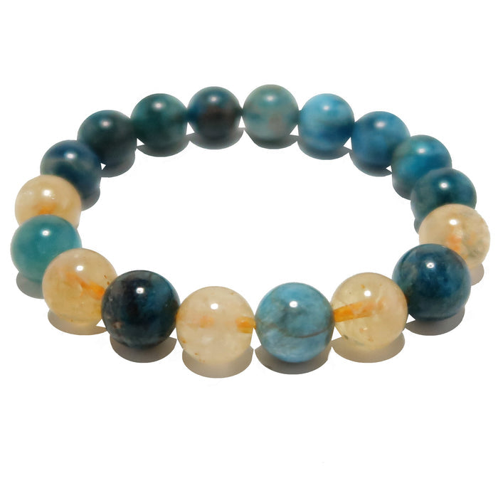 apatite citrine bracelet