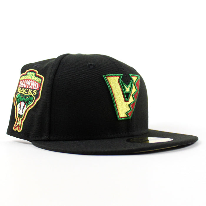 Arizona Diamondbacks 1998 Inaugural Season New Era 59Fifty Fitted Hat (Black Camo Under Brim)