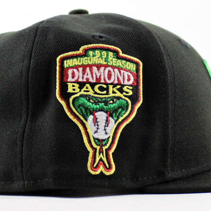 Arizona Diamondbacks 1998 Inaugural Season New Era 59Fifty Fitted Hat (Black Camo Under Brim)