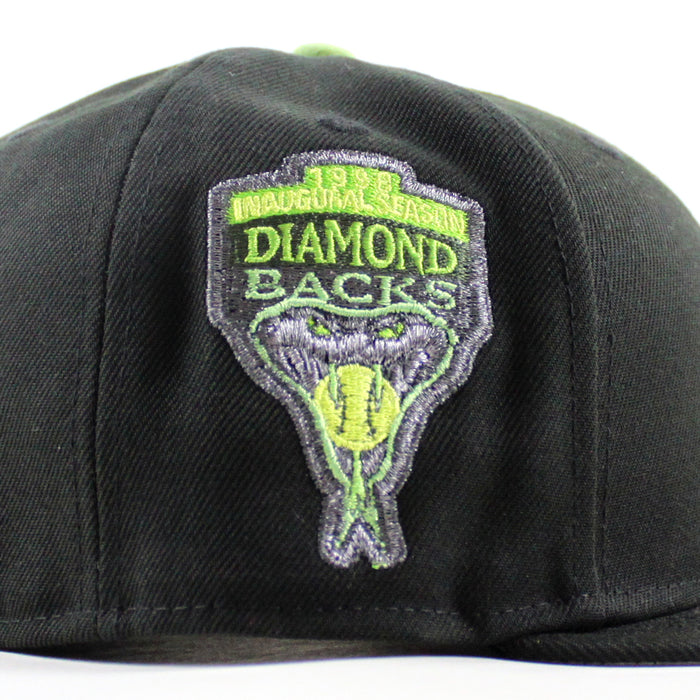 Arizona Diamondbacks 1998 Inaugural Season New Era 59Fifty Fitted Hat (Black Gray Under Brim)