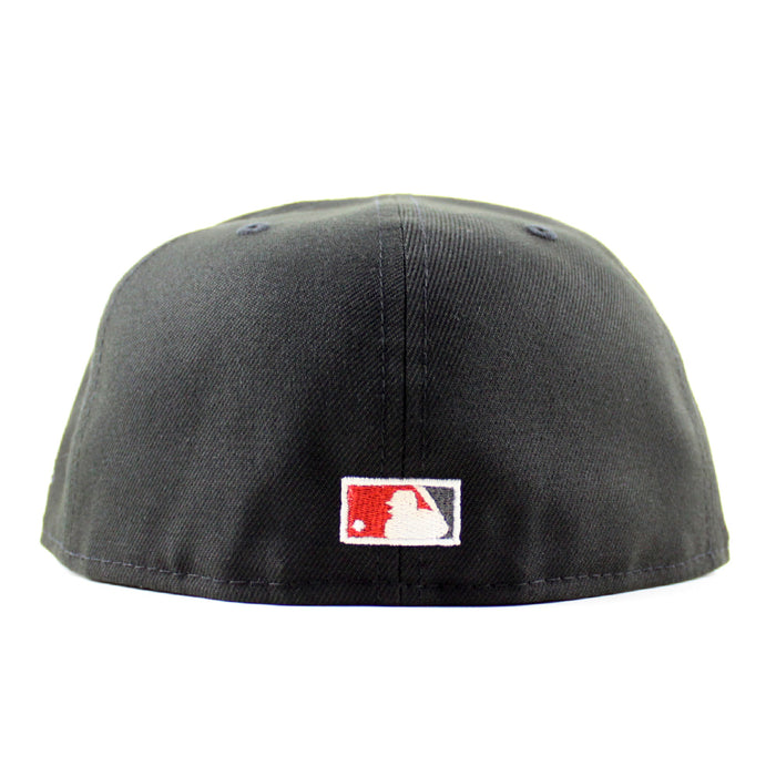 Arizona Diamondbacks 1998 Inaugural Season New Era 59Fifty Fitted Hat (Black Purple Pink Under Brim)