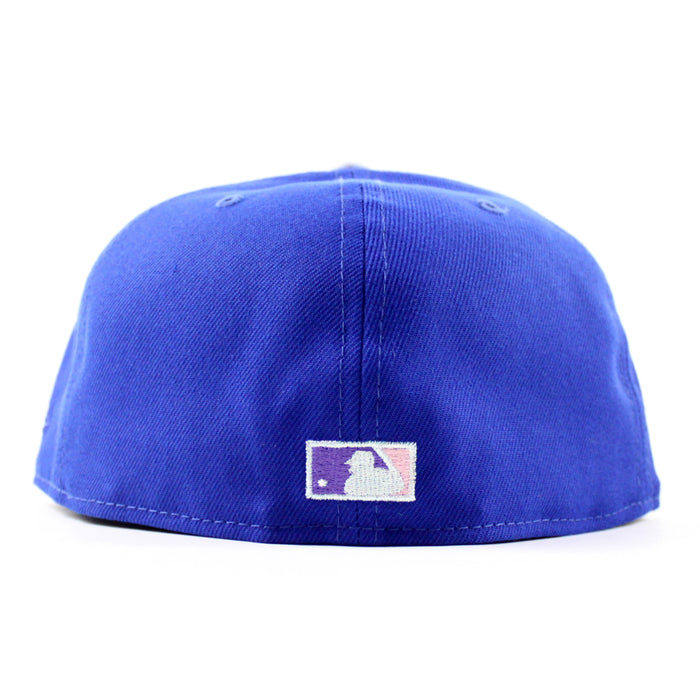 Arizona Diamondbacks 1998 Inaugural Season New Era 59Fifty Fitted Hat (Calming Blue Orchid Pink Under Brim)