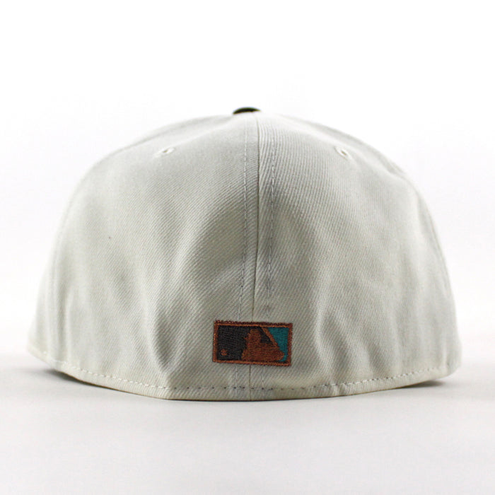 Arizona Diamondbacks 1998 Inaugural Season New Era 59Fifty Fitted Hat (Chrome White Black Gray Under Brim)