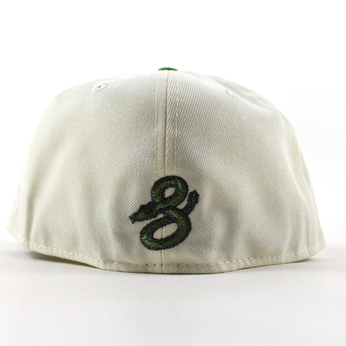 Arizona Diamondbacks 1998 Inaugural Season New Era 59Fifty Fitted Hat (Chrome White Navy Gray Under Brim)