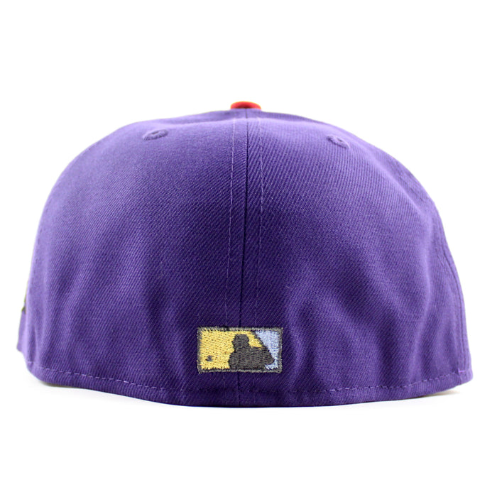 Arizona Diamondbacks 1998 Inaugural Season New Era 59Fifty Fitted Hat (Purple Gray Under Brim)