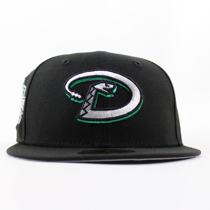 Arizona Diamondbacks 20th Anniversary New Era 59Fifty Fitted Hat (Black Gray Under Brim)