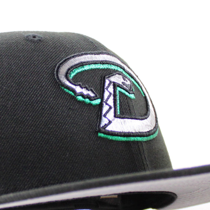Arizona Diamondbacks 20th Anniversary New Era 59Fifty Fitted Hat (Black Gray Under Brim)