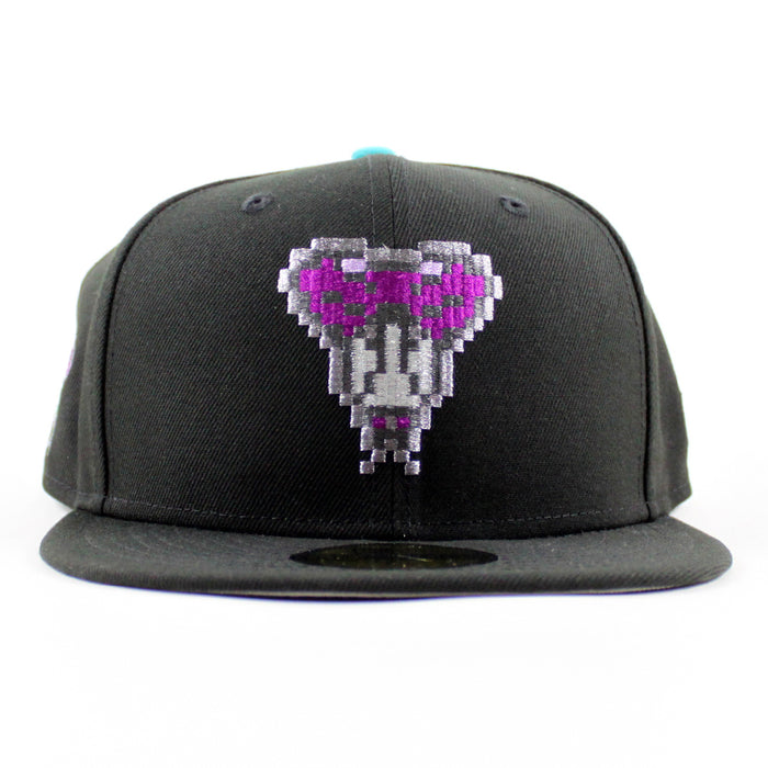 Arizona Diamondbacks Snake Patch New Era 59Fifty Fitted Hat (Black Gray Under Brim)