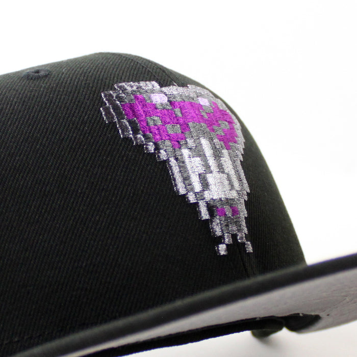 Arizona Diamondbacks Snake Patch New Era 59Fifty Fitted Hat (Black Gray Under Brim)