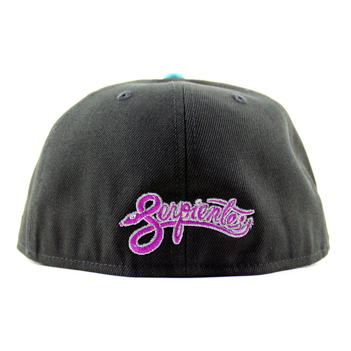 Arizona Diamondbacks Snake Patch New Era 59Fifty Fitted Hat (Black Gray Under Brim)