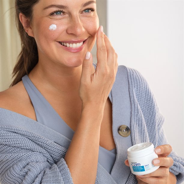 Avon Care Hydrating Face Cream for Normal Skin - 100ml