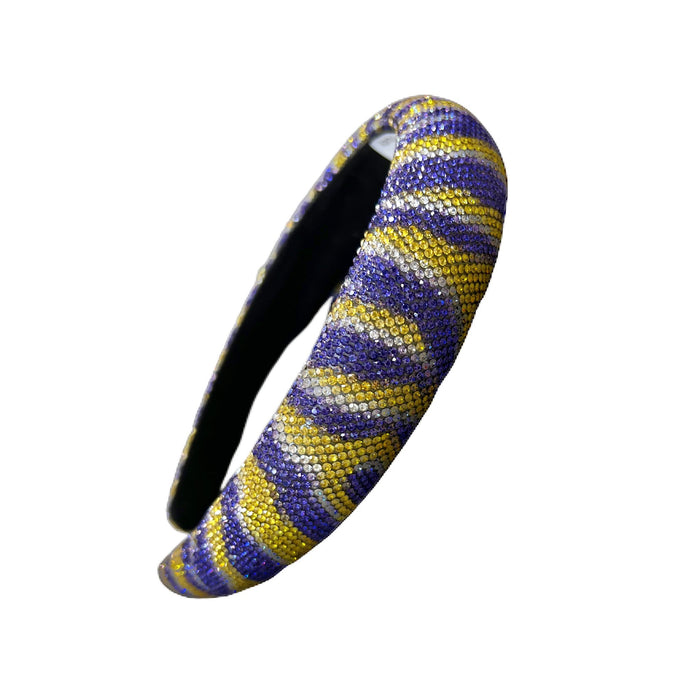 Azarhia Crystal Tiger Print Headband