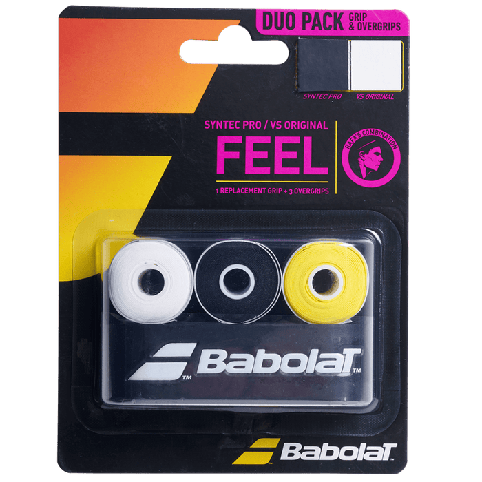 Babolat Syntec Pro + VS Original X3 Pack Accessories Babolat Black/Yellow/White