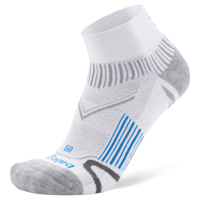 Balega Enduro V Tech Quarter Apparel Balega White/Blue-0200 Small