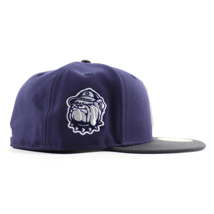 Baltimore Orioles x Georgetown Hoyas 59Fifty New Era Fitted Hat (Navy Graphite Gray Gray Under Brim)