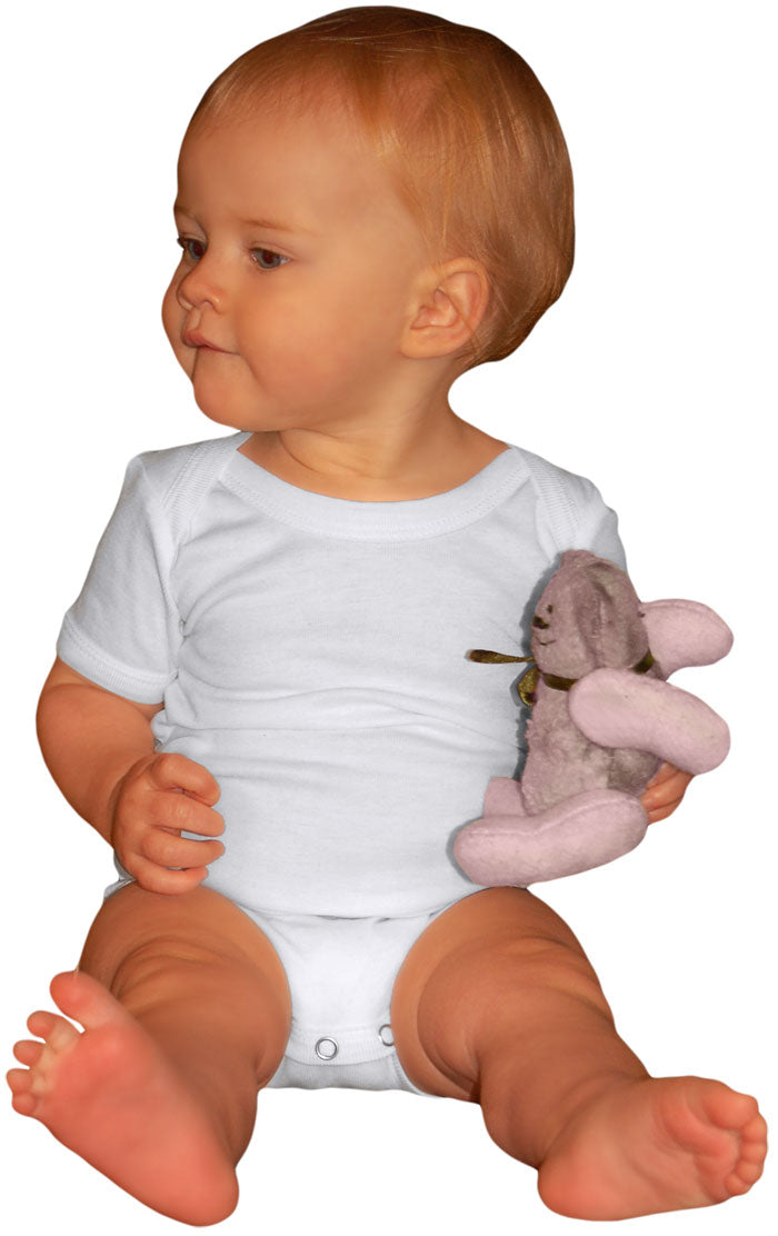Bamboo Lap Shoulder Short Sleeve Romper
