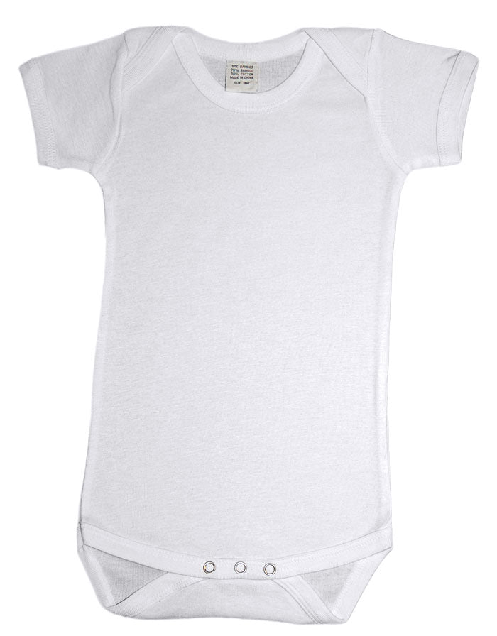 Bamboo Lap Shoulder Short Sleeve Romper
