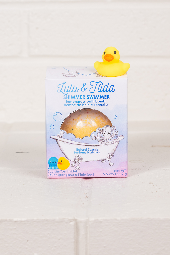 Bath Bomb with Surprise Squishie Inside