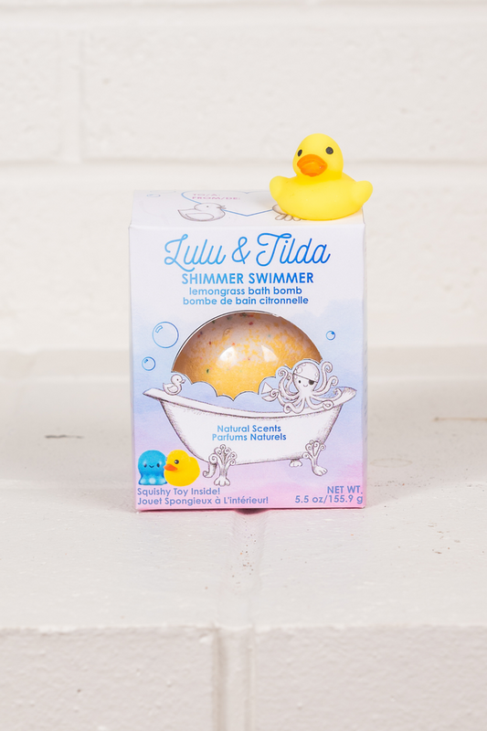 Bath Bomb with Surprise Squishie Inside