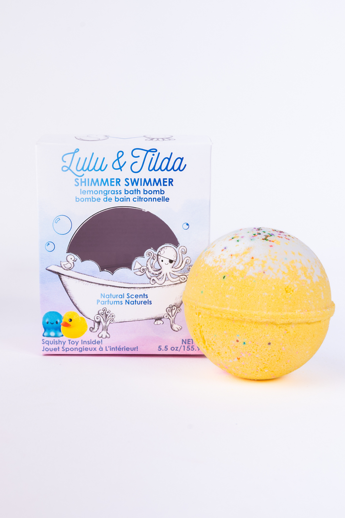 Bath Bomb with Surprise Squishie Inside