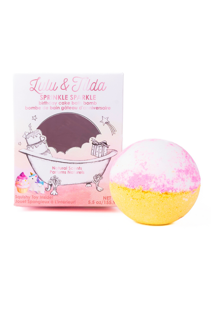 Bath Bomb with Surprise Squishie Inside