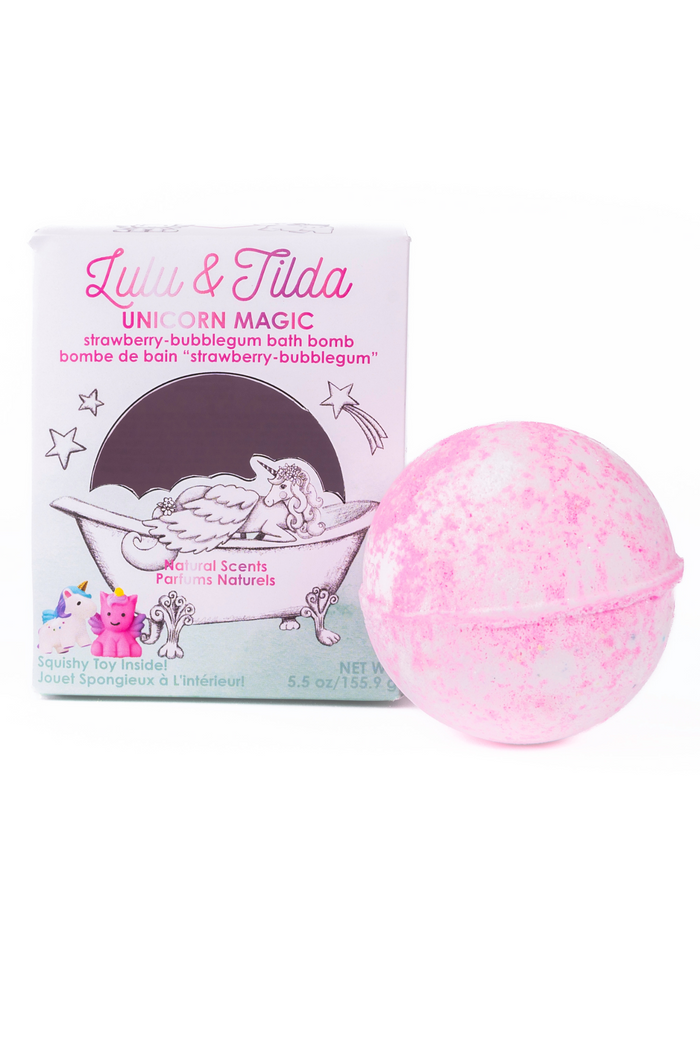 Bath Bomb with Surprise Squishie Inside