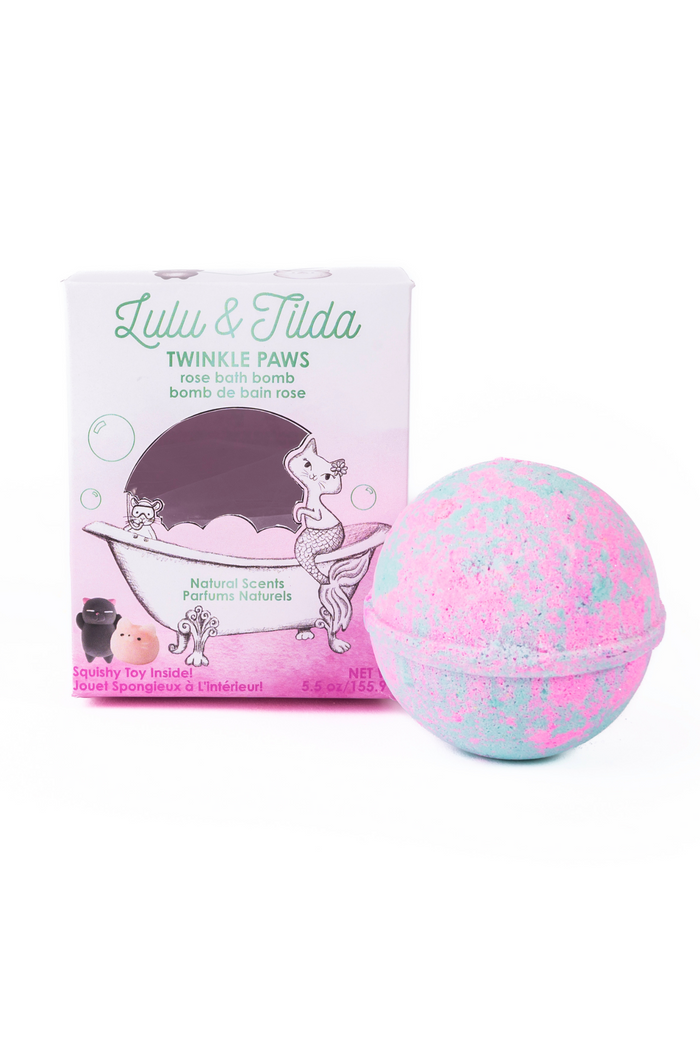 Bath Bomb with Surprise Squishie Inside