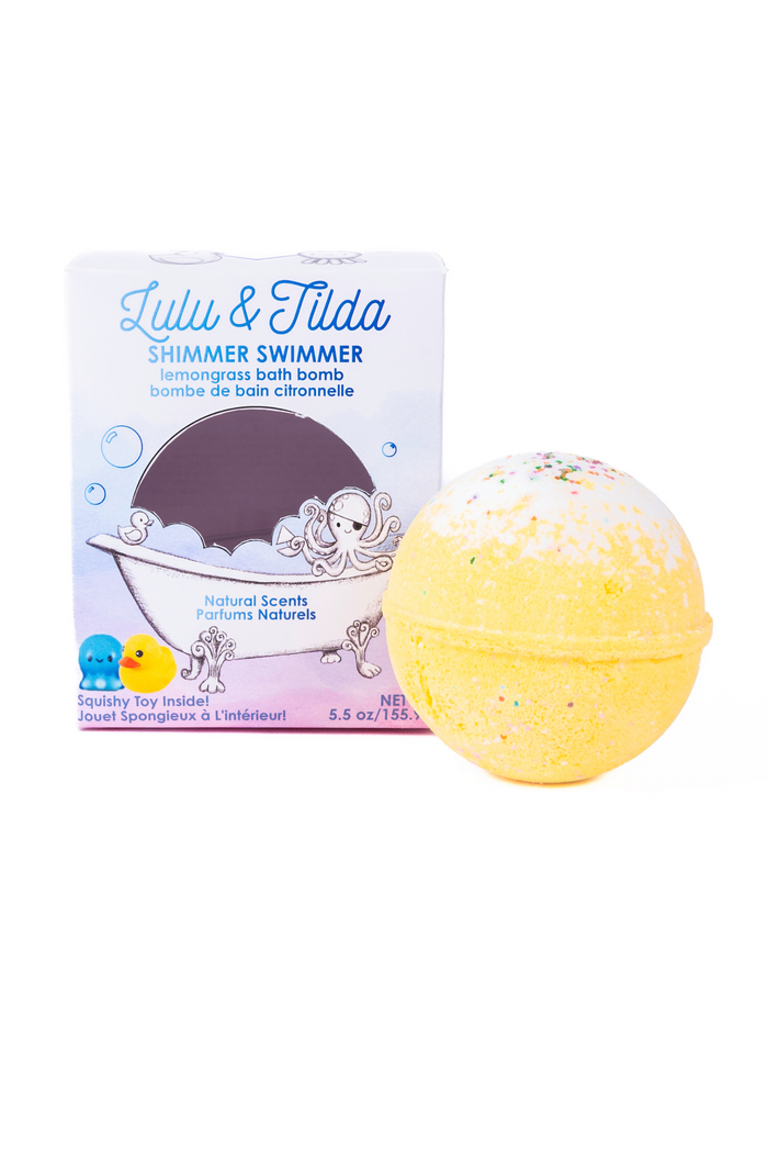 Bath Bomb with Surprise Squishie Inside