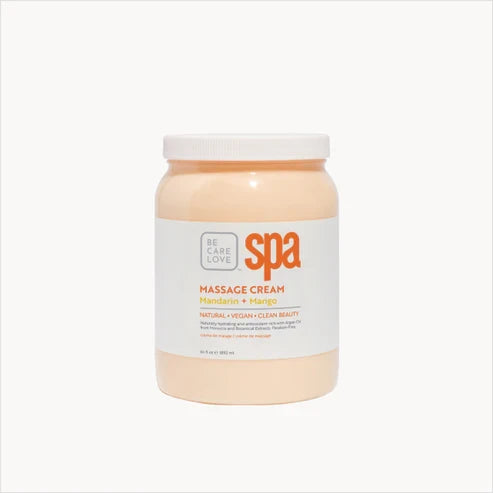 BCL Spa Pedicure Organic Massage Cream - Mandarin + Mango