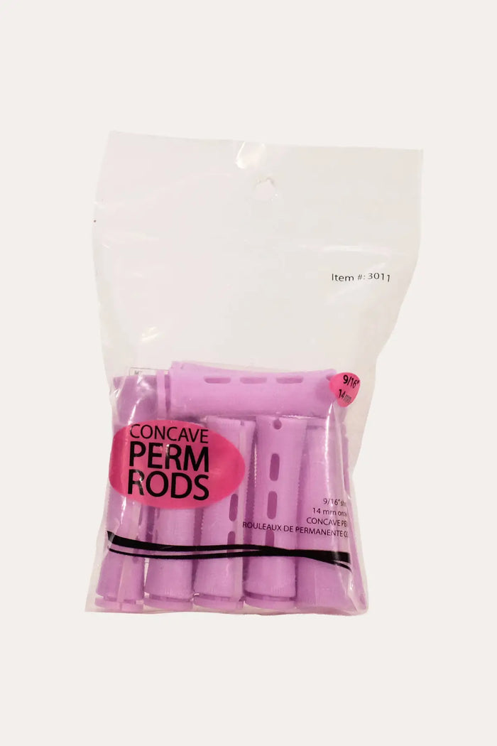 BEAUMAX  CONCAVE PERM RODS 9/16" 14mm - SHORT #3011 BEAUMAX