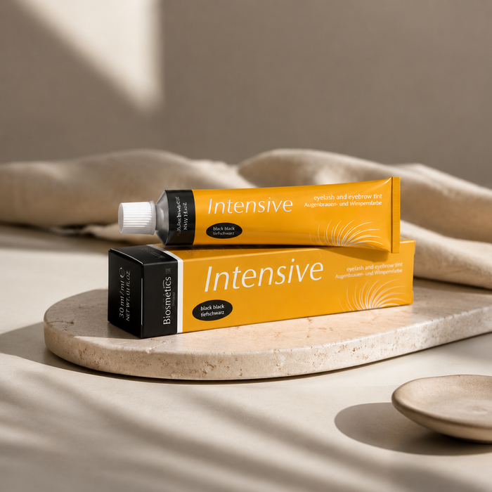 Biosmetic - Intensive Eyepearl - Bryn og vippe farve - Dyb sort - 20 ml.