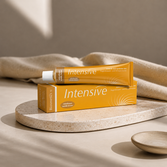 Biosmetic - Intensive Eyepearl - Bryn og vippe farve - Lys/mellembrun - 20 ml.