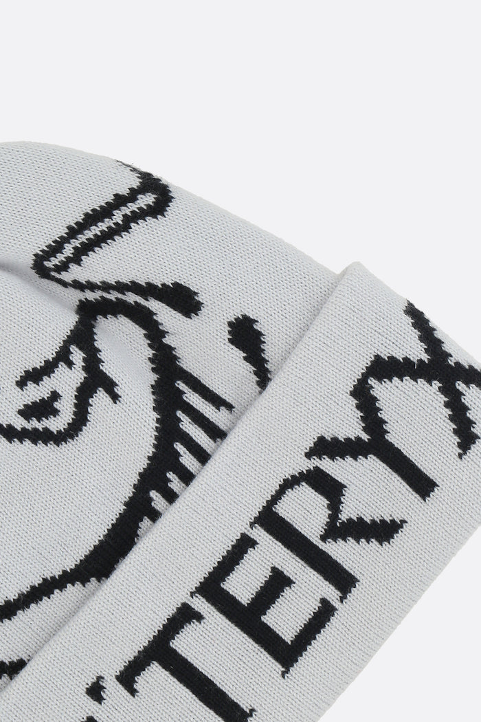 Bird Word beanie in knit
