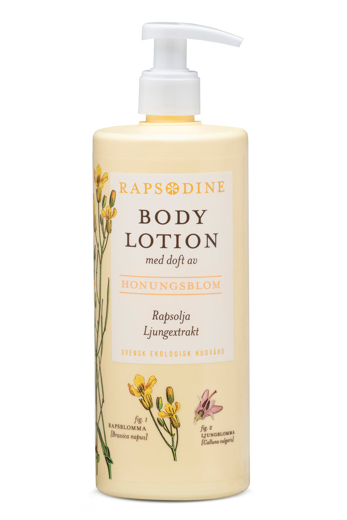 Svensk, ekologisk och vegansk bodylotion, 500 ml från Rapsodine