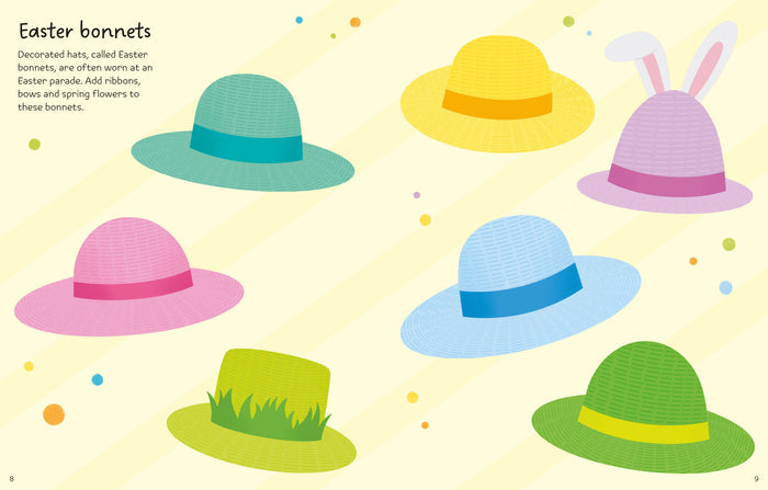 Book - First Sticker Book - Easter - Spread 1