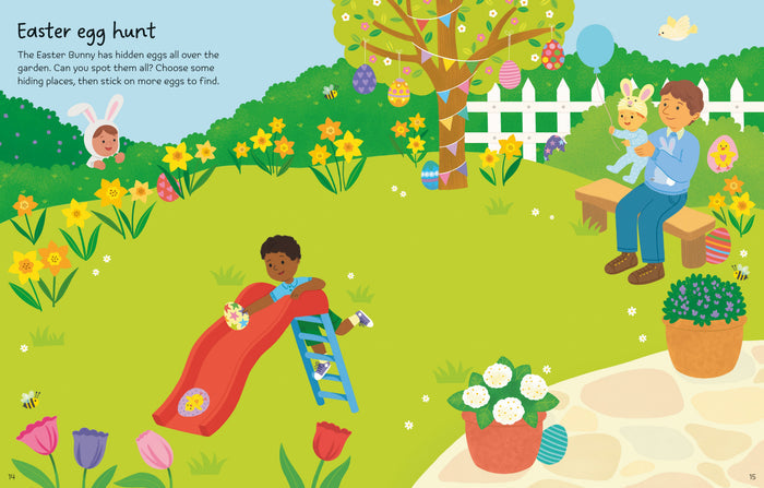 Book - First Sticker Book - Easter - Spread 2