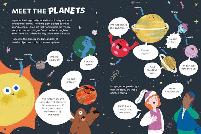 Book - Star Moon Zoom: A Book Full Of Space Facts - Spread 2