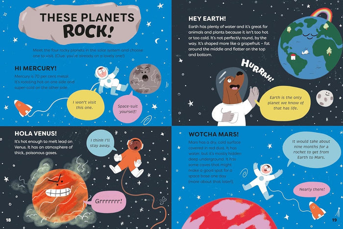 Book - Star Moon Zoom: A Book Full Of Space Facts - Spread 3