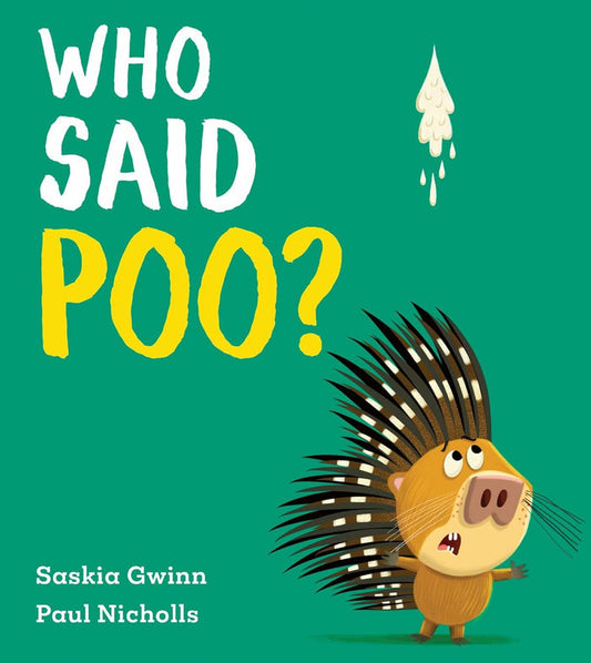 Book - Who Said Poo - Cover