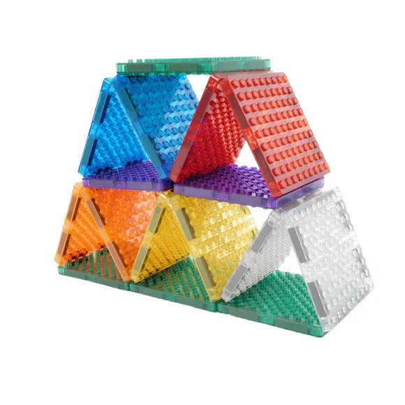 Cleverclixx - Brick Tiles Pack Intense - 16 Pieces - Lifestyle Cut 2