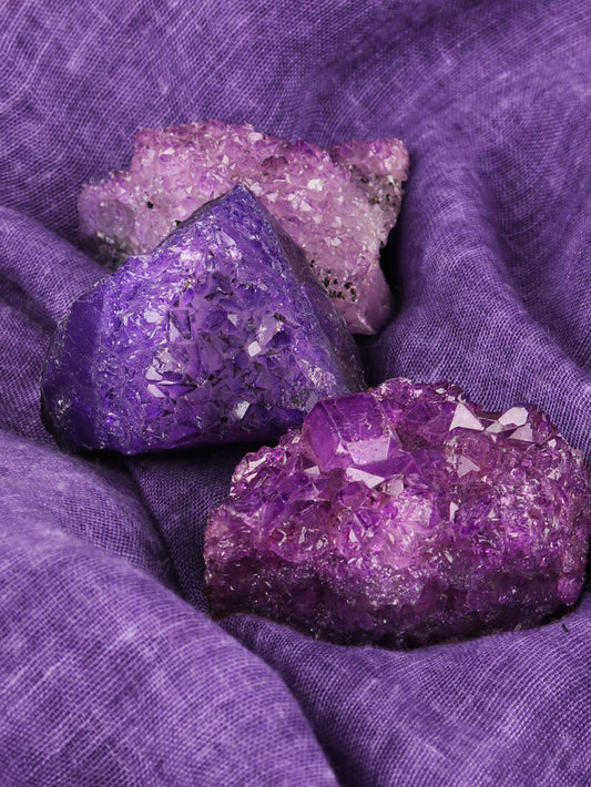Bright Coloured Clusters | Purple-Image 1