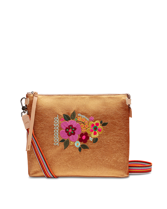 Bronzed Downtown Crossbody