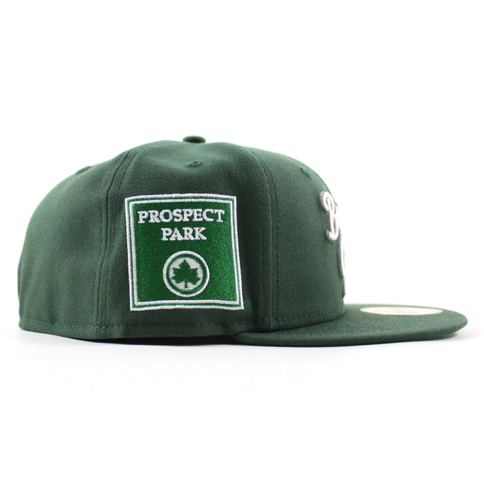 Brooklyn Cyclones Prospect Park Patch (Brooklyn) New Era 59Fifty Fitted Hat (Cilantro Green and Green Under Brim)