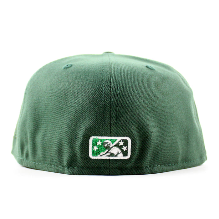 Brooklyn Cyclones Prospect Park Patch (Brooklyn) New Era 59Fifty Fitted Hat (Cilantro Green and Green Under Brim)