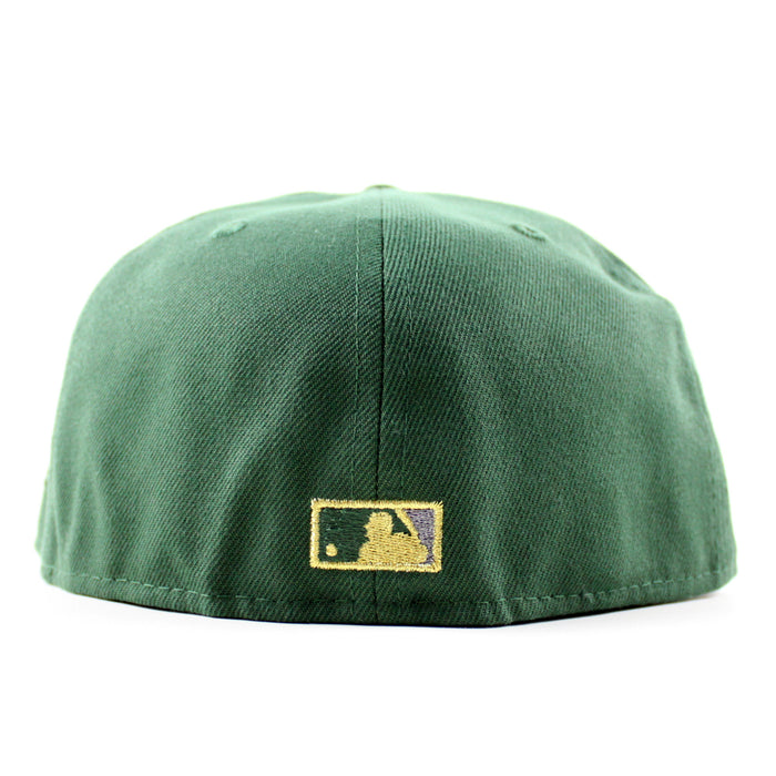 BROOKLYN DODGERS 1942 All Star Game New Era 59Fifty Fitted Hat (Cilantro GREEN Gray Under Brim)
