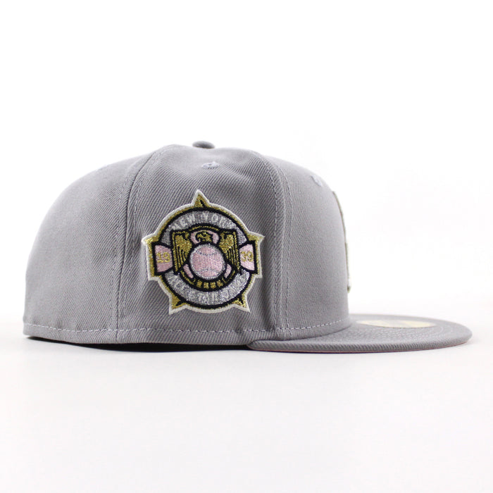 BROOKLYN DODGERS  New Era 59Fifty Fitted Hat (Gray Pink Under Brim)